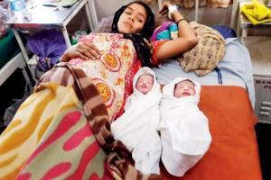 Railway cops help deliver woman's new year twins at Palghar station