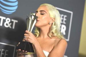 Lady Gaga thanks Bradley Cooper in heartfelt speech at Critics' Choice 