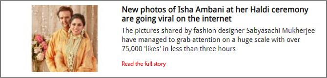 New photos of Isha Ambani at her Haldi ceremony are going viral on the internet