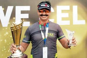 Mumbai Marathon: Ultraman cop Krishna Prakash breezes through 42 kms