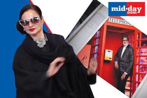 Rekha's hilarious reaction to Amitabh Bachchan's photo at Dabboo Ratnani's calendar launch