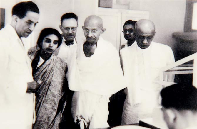 Mahatma Gandhi and Sardar Vallabhbhai Patel in 1939