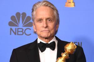 Michael Douglas dedicates Golden Globe win to father