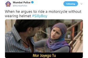 Mumbai Police's 'Silly Boy' tag on Gully Boy trailer is epic!