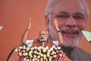 PM Narendra Modi makes strong pitch for his re-election