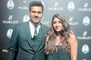 Rohit and wife Ritika showered with blessings after baby's birth