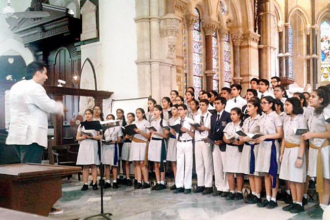 Cathedral and John Connon school choir