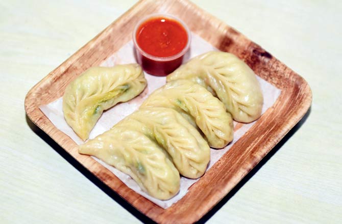 Veg cheese momo. Pics/Bipin Kokate