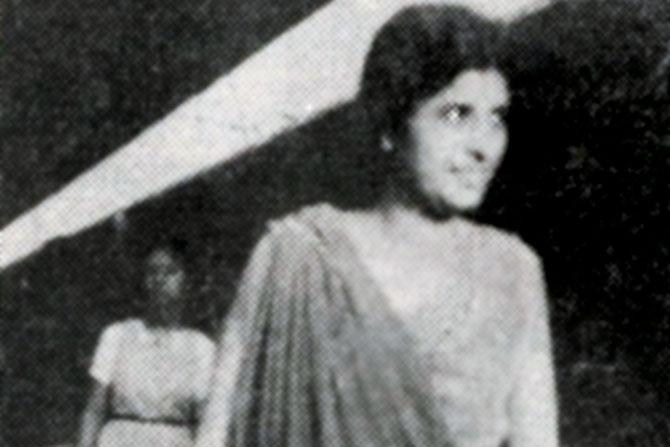 A young Zenobia Mistri during her ten-year tenure at the Sardar Dastur Nosherwan Girls High School in Pune. Pic Courtesy/The Sardar Dastur Nosherwan Girls High School