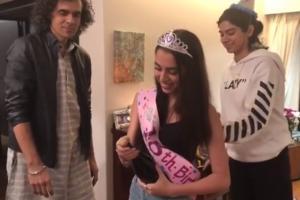 Video: Anurag Kashyap's daughter Aaliyah's 18th birthday celebration