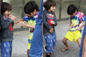 AbRam Khan and Yohan Khan get hilariously goofy in these pictures