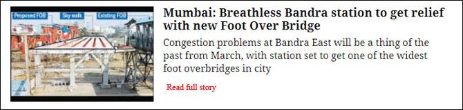 Mumbai: Breathless Bandra Station To Get Relief With New Foot Over Bridge