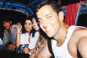 Farah Khan Kunder shares a throwback pic with SRK, Gauri and Hrithik