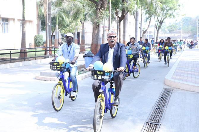 Hexi Bicycles: Campus Cycle System For Parul University  