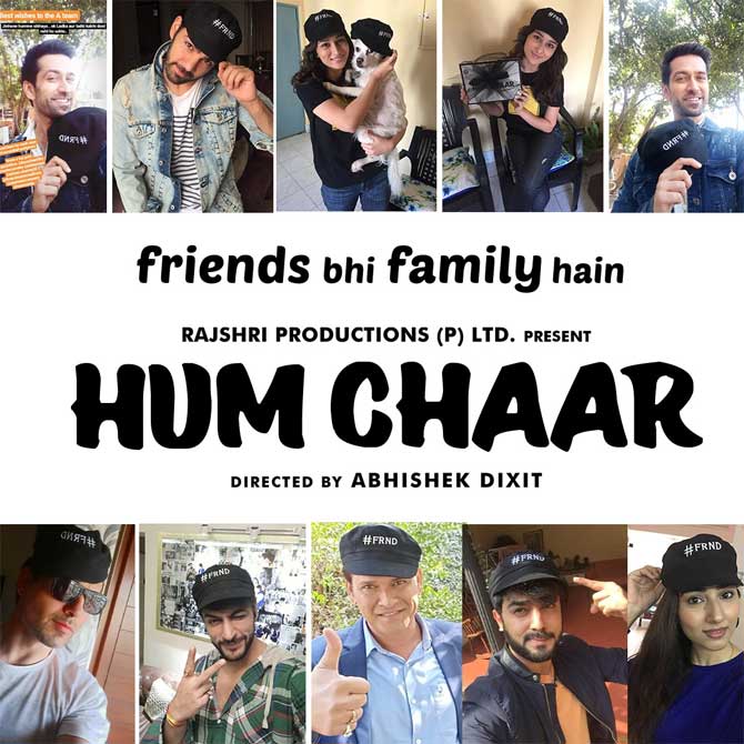 Television celebs sport Friend cap from Maine Pyar Kiya