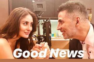 Akshay-Kareena announce Good News' first day shoot in THIS way