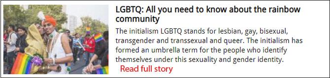 LGBTQ: All you need to know about the rainbow community