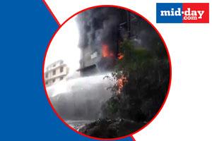 Watch video: Massive fire guts chemical factory at Badlapur near Mumbai