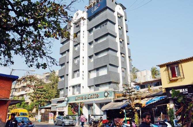 The building is used to operate a residential hotel without the necessary permissions, activists alleged