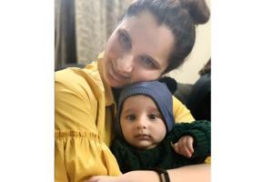 Sania Mirza shares picture with her camera-loving son Izhaan