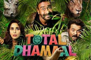 Ajay Devgn and Madhuri Dixit share new poster of Total Dhamaal