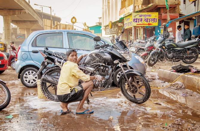 The civic chief pointed out that Mumbaikars were wasting potable water for tasks such as washing vehicles and gardening. representation Pic/Getty Images
