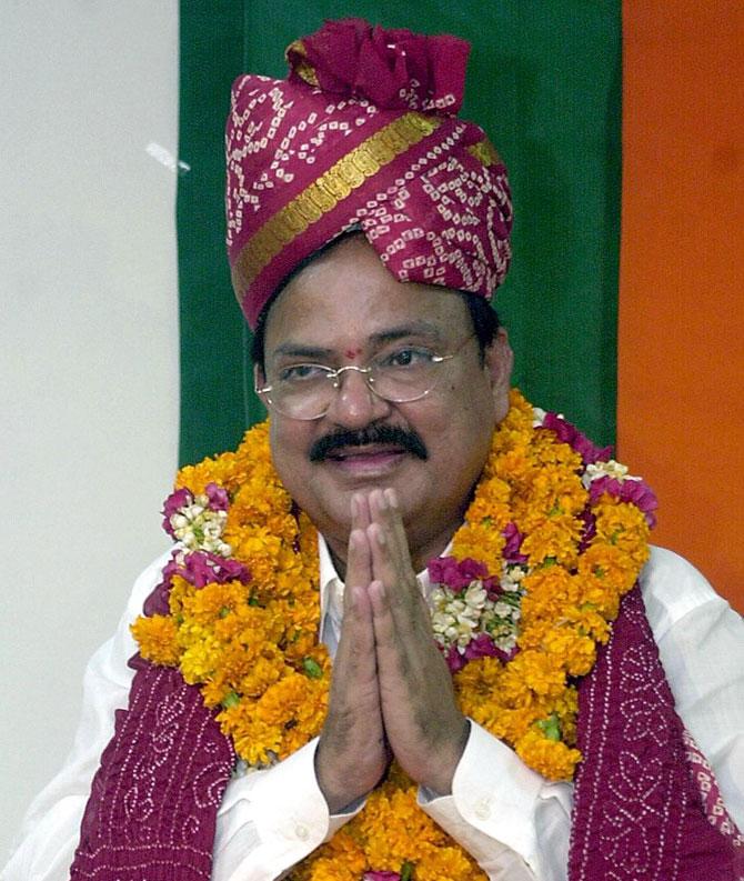 Venkaiah Naidu was known for aggressively pushing for reforms in Rural development and for the many schemes introduced during this period such as the 'Pradhan Mantri Gram Sadak Yojana'. He was also instrumental in helping BJP form alliance with the Telugu Desam Party (TDP), a strong regional party
