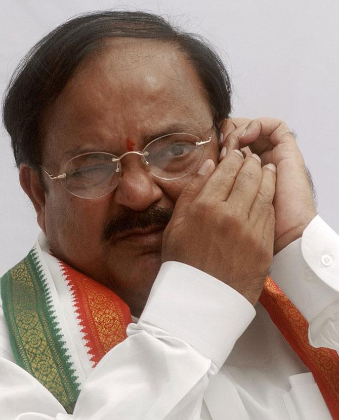 To serve the poor and downtrodden of his hometown Nellore, Venkaiah Naidu initiated a social service organisation called 'Swarna Bharath Trust'. The trust provides education to the needy children. It also imparts employment training to women and the youth