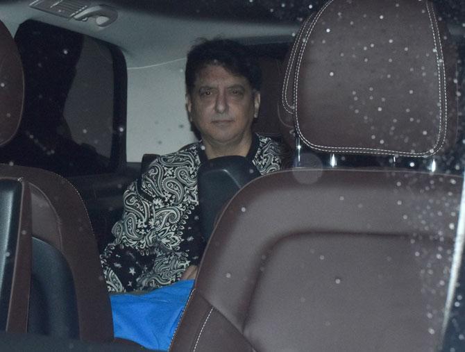 Producer Sajid Nadiadwala also attended the special screening of Super 30 in Andheri.