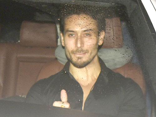 Tiger Shroff, who will be next seen in YRF actioner with Hrithik Roshan, also attended the special screening of Super 30 in Andheri.