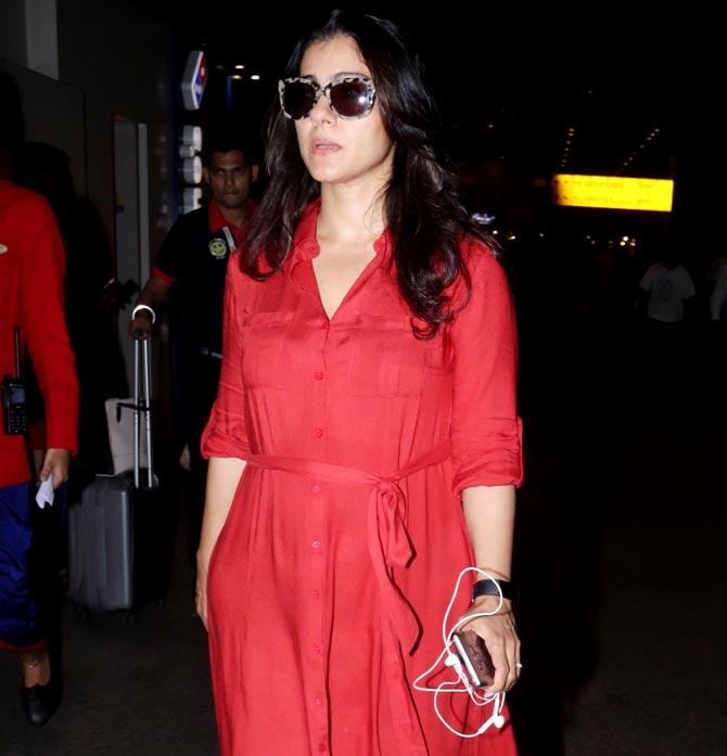 On the professional front, Kajol was last seen onscreen in Helicopter Eela, which didn't do well at the box-office. Talking about her upcoming projects, she said: 