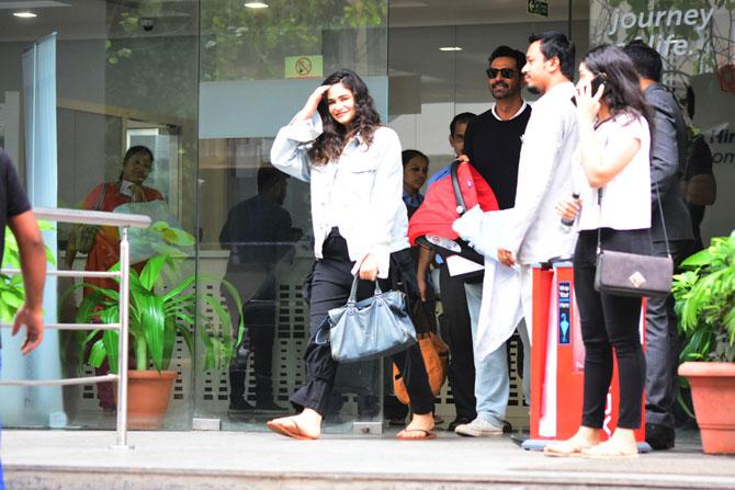 Gabriella Demetriades shared a glimpse of her baby boy on the Instagram story, on the weekend. The cute image, in no time, became a favourite on social media. In the greyscale image, Arjun was seen smiling as he held his bundle of joy. Although the face of the baby was not visible, one could see his hands as Arjun looked at him adoringly.