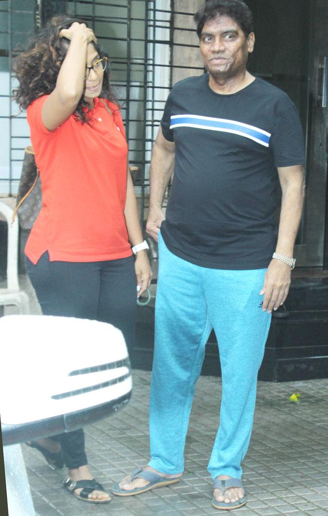 Johny Lever and his daughter Jamie Lever, who has followed him into comedy, are a part of an important thread in the story of Housefull 4. 