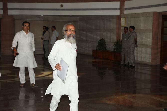 Balasore MP Pratap Chandra Sarangi attended the Bharatiya Janata Party (BJP) Parliamentary meet in New Delhi