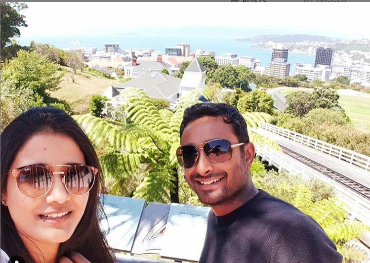 Ambati Rayudu and his college sweetheart Chennupalli Vidya tied the knot on Valentine's Day in 2009.