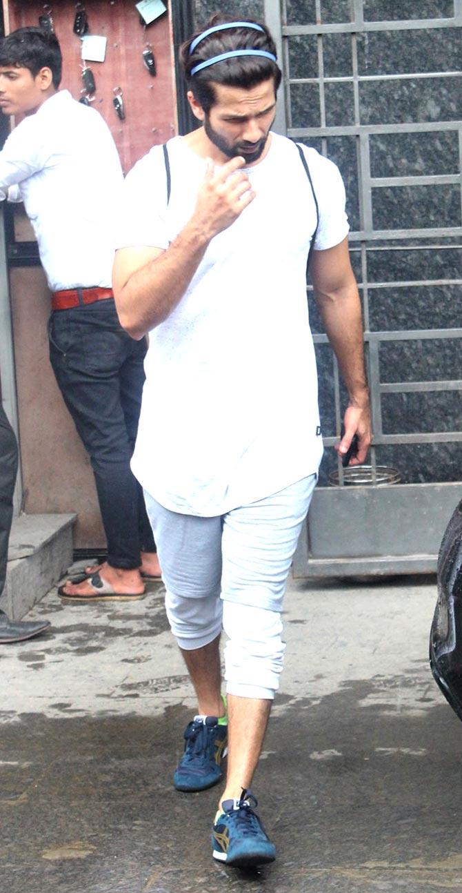 Shahid Kapoor was also spotted at the gym in Bandra, Mumbai. The actor is currently basking in the success of his last release Kabir Singh. In an interview with leading daily, Shahid said: 