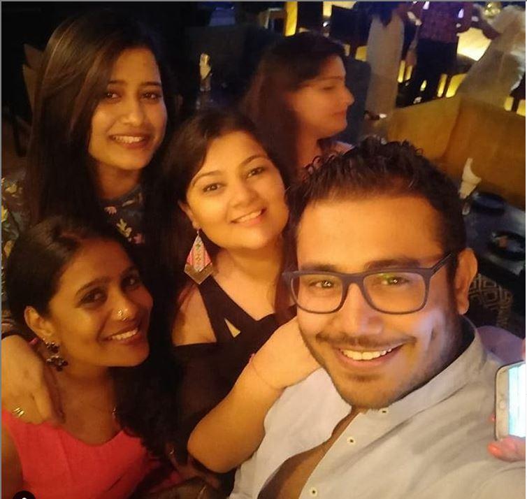 Ambati Rayudu's wife Chennupalli Vidya posted this picture from a party with friends.
