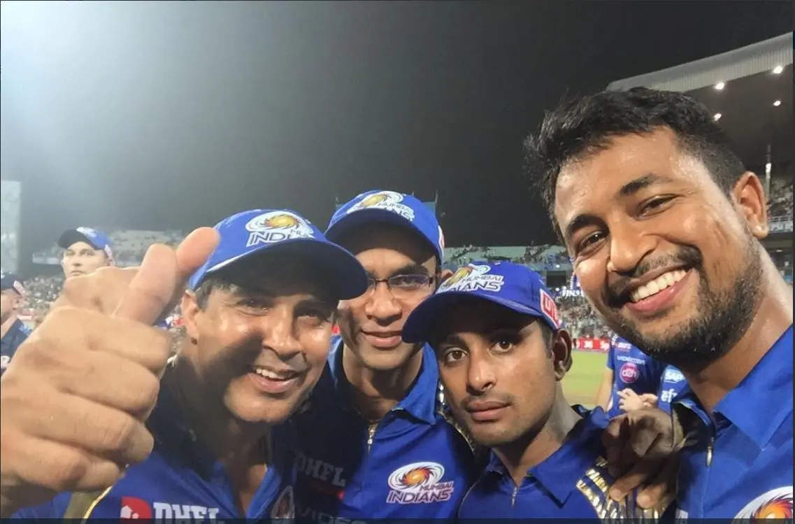 Ambati Rayudu posted this picture from his Mumbai Indians days. He captioned, 
