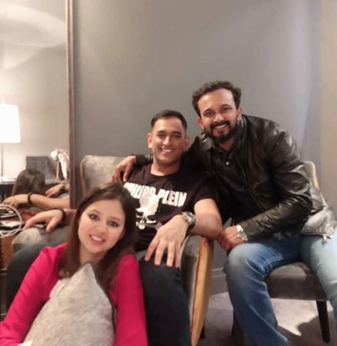 Kedar Jadhav is known to be really close to MSD, the duo is often seen batting in the middle order for the Indian cricket team.