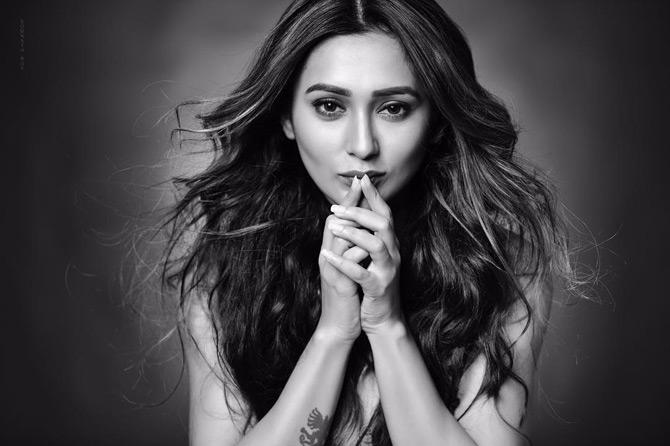 Mimi Chakraborty looks fearless in this monochrome picture of herself as she poses like a strong woman for the lenses. While sharing this pic, Mimi captioned it: Lost and found!