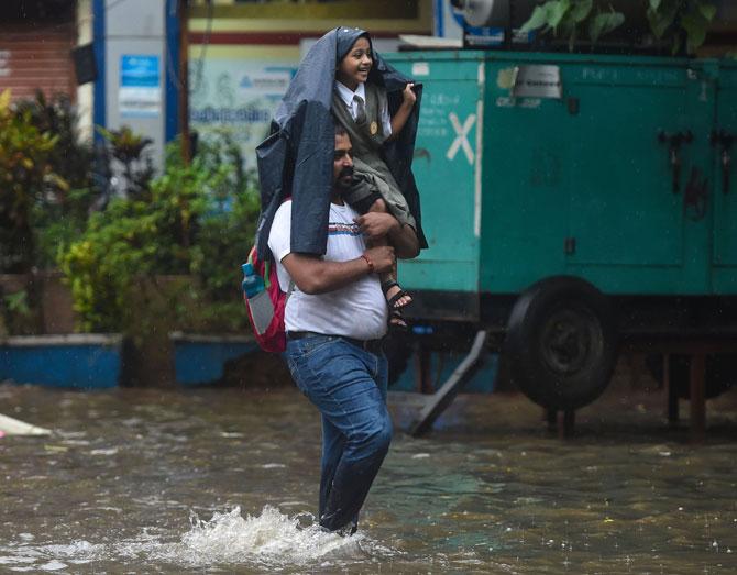 The catchment areas of dams that supply drinking water to Mumbai are also receiving good precipitation. The city is expected to receive more rains today. The metropolis and its adjoining areas earlier received heavy rains for four consecutive days in June end-early July, badly affecting normal life and disrupting rail, road and and air traffic at that time. After that, the city had been witnessing sporadic rains in the last few days.