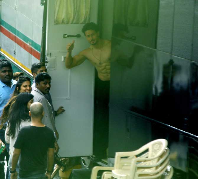 Tiger Shroff shared a video and wrote, 