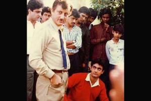 Anupam Kher shares throwback picture from sets of 'Dil'