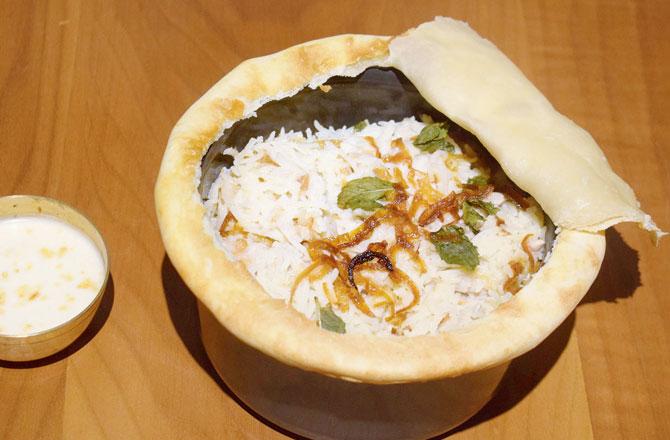 Chicken sufiyani biryani