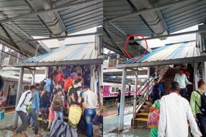 Mumbai: Central Railway fixes holes, but does a shoddy job again!