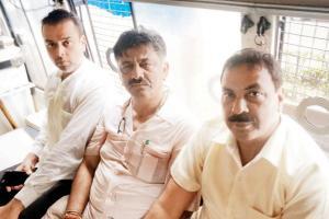 DK Shivakumar, Milind Deora barred from meeting Karnataka MLAs