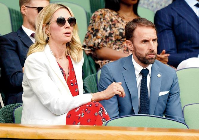 Gareth Southgate and wife Alison