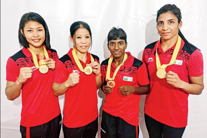 Indian Women Boxers