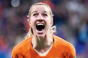 WWC: Groenen's late strike takes Dutch into final against USA
