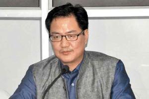 Rijiju wishes luck to U15 girls football team going for Gothia Cup